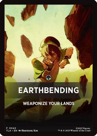 Earthbending Theme Card (0042) |  (042) [Avatar: The Last Airbender]