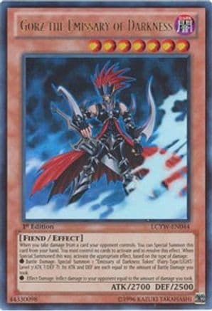 Gorz the Emissary of Darkness [LCYW-EN044] Ultra Rare