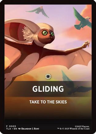 Gliding Theme Card |  (005) [Avatar: The Last Airbender]