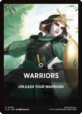 Warriors Theme Card |  (009) [Avatar: The Last Airbender]