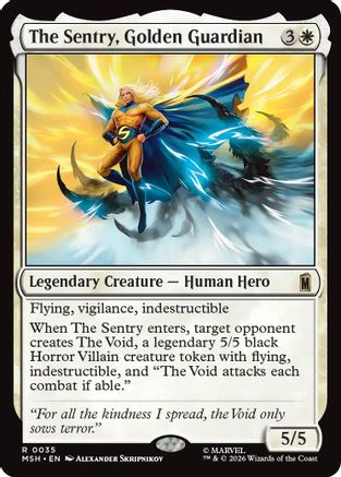 The Sentry, Golden Guardian |  Foil (035) [Marvel Super Heroes]