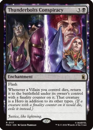 Thunderbolts Conspiracy |  Foil (117) [Marvel Super Heroes]