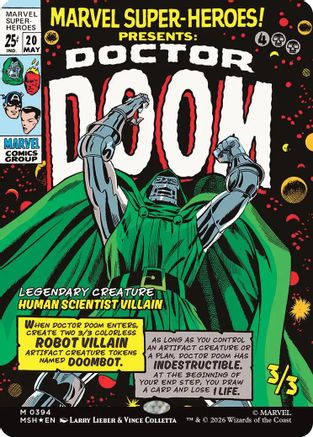 Doctor Doom (Borderless) |  Foil (394) [Marvel Super Heroes]