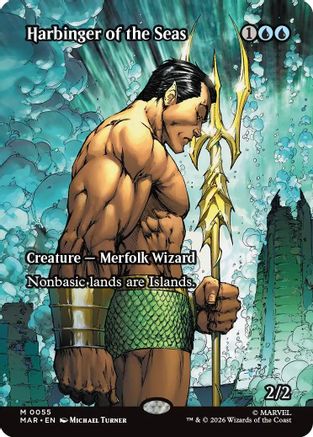 Harbinger of the Seas (Borderless) |  (055) [Marvel Universe Eternal-Legal]