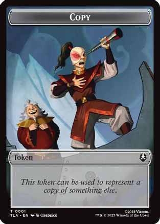 Copy (0001) // Clue (0016) Double-Sided Token |  (1 // 16) [Avatar: The Last Airbender]