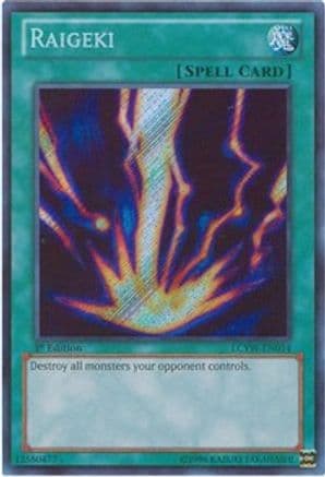 Raigeki [LCYW-EN054] Secret Rare