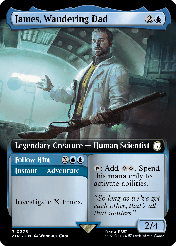 James, Wandering Dad // Follow Him (Extended Art) [Fallout] Foil