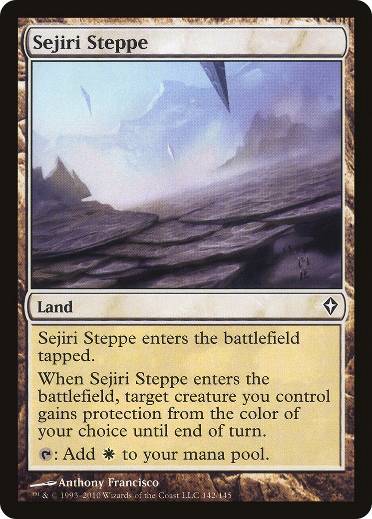 Sejiri Steppe [Worldwake] Foil