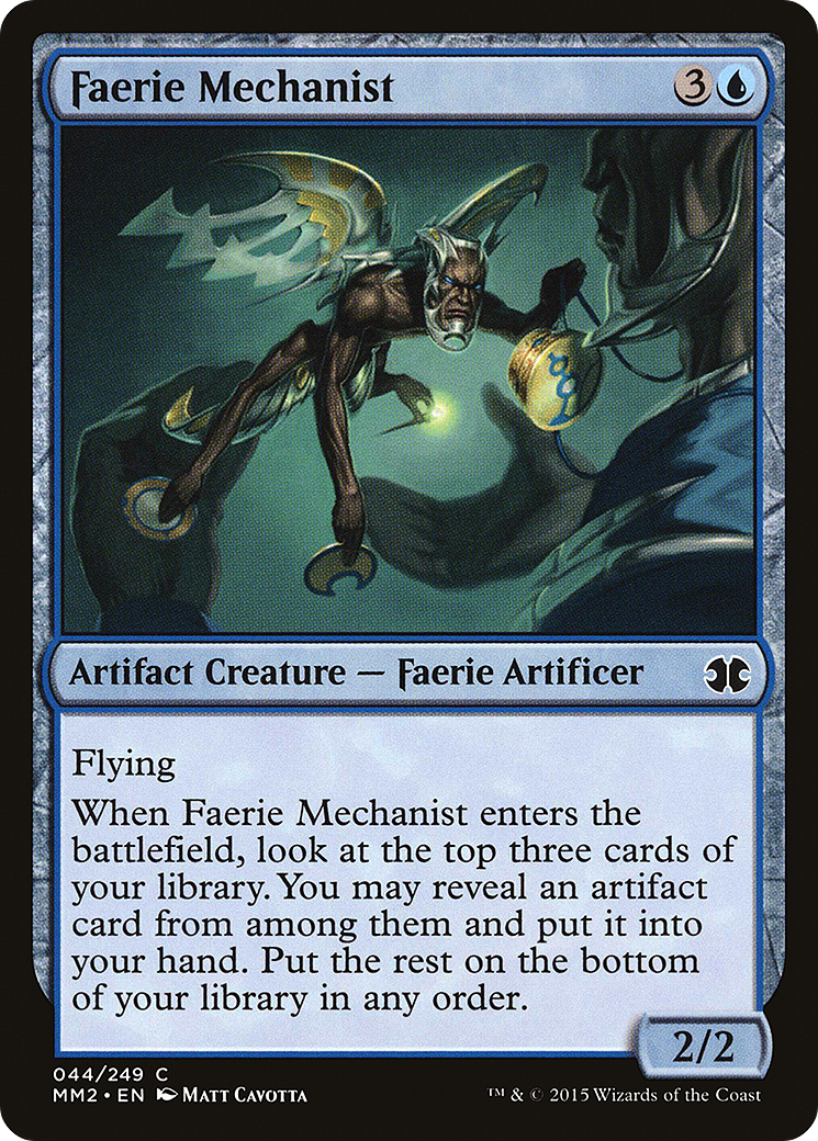 Faerie Mechanist [Modern Masters 2015] Foil