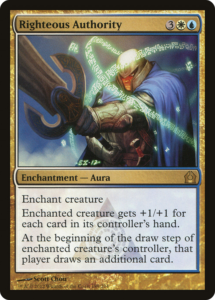 Righteous Authority [Return to Ravnica] Foil