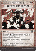 Skewer the Critics 26/65 (Outlaws of Thunder Junction: Breaking News)  - Showcase Foil