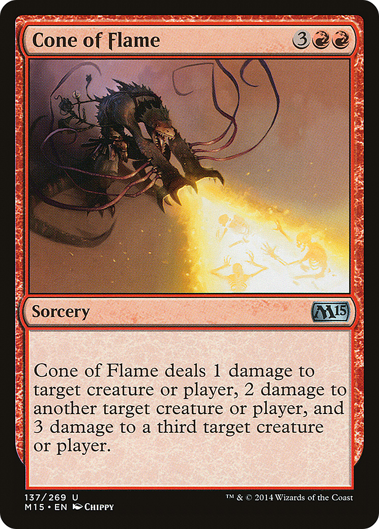 Cone of Flame [Magic 2015] Foil