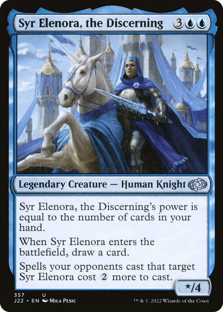 Syr Elenora, the Discerning [Jumpstart 2022]
