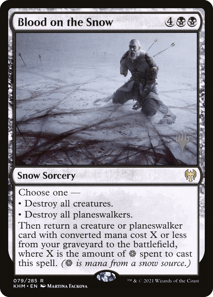 Blood on the Snow (Promo Pack) [Kaldheim Promos] Foil
