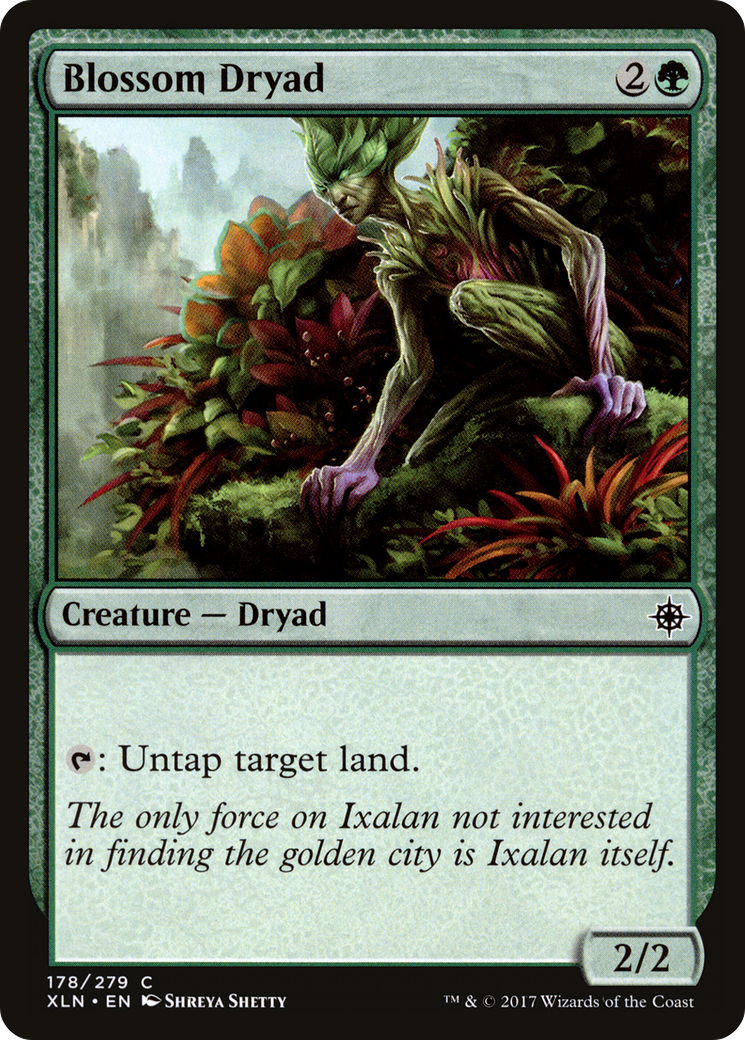 Blossom Dryad [Ixalan] Foil