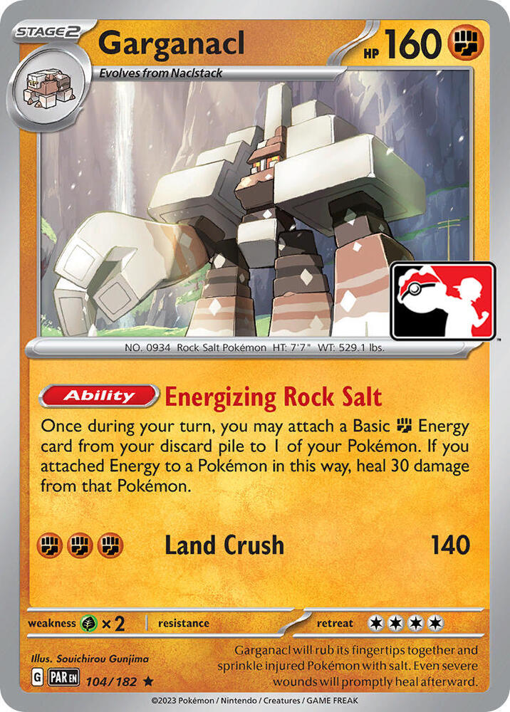 Garganacl Series 5 104/182 (Prize Pack Series Cards) 