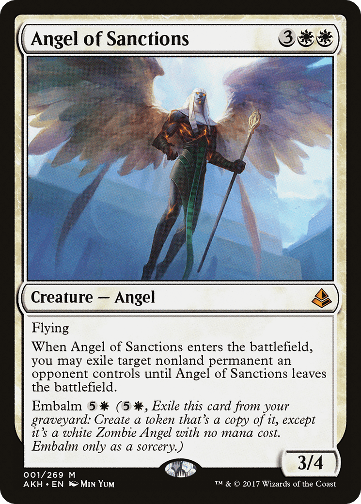Angel of Sanctions [Amonkhet] Foil