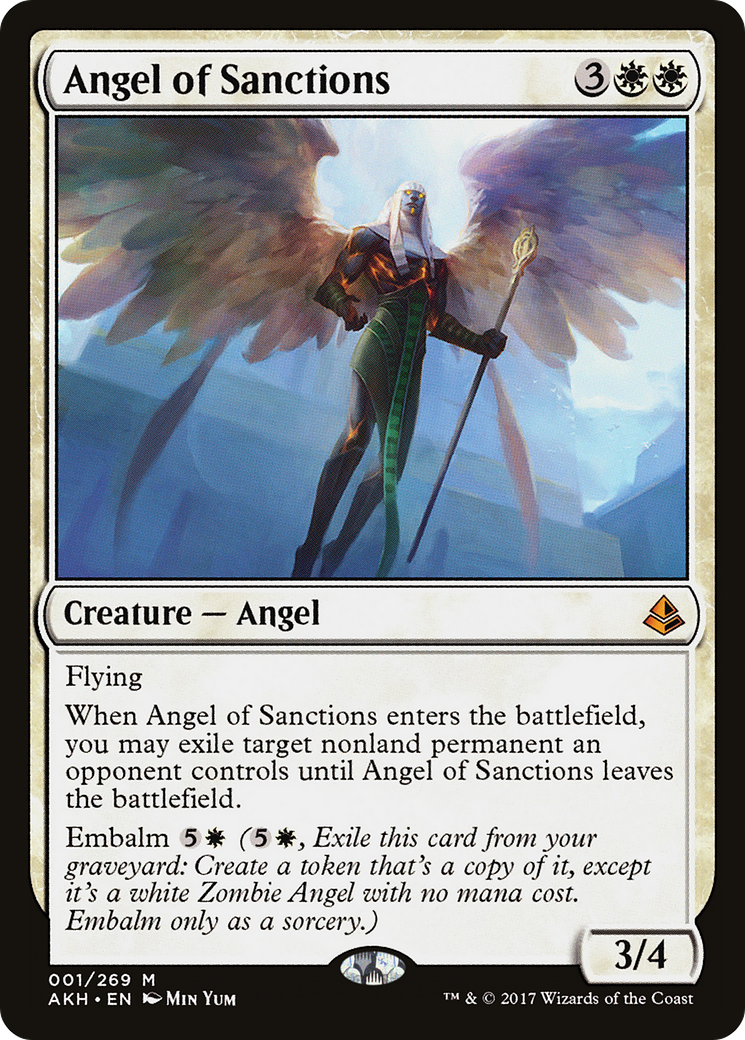 Angel of Sanctions [Amonkhet] Foil