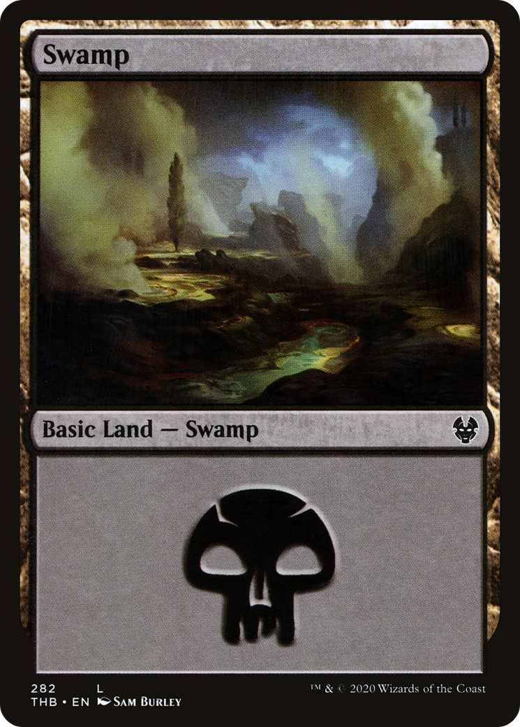 Swamp (282) [Theros Beyond Death] Foil