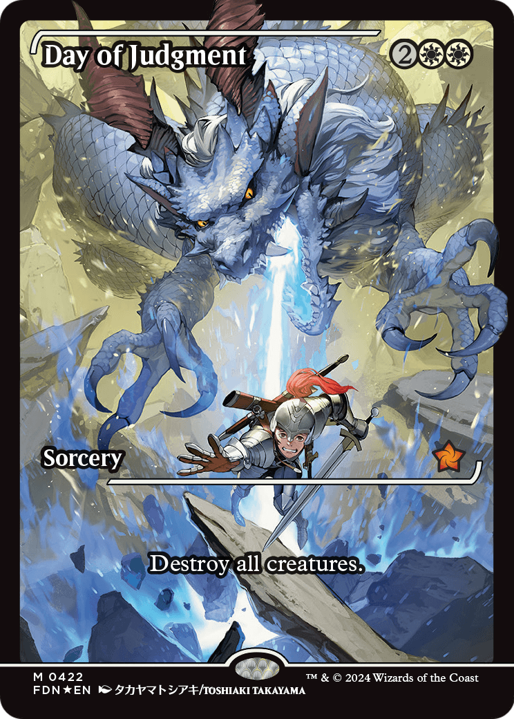 Day of Judgment (FDN-422) - Foundations: (Showcase) Foil