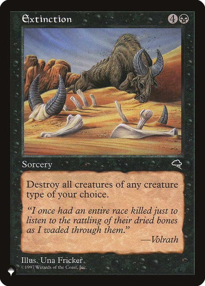 Extinction |  (TMP-135) [The List]