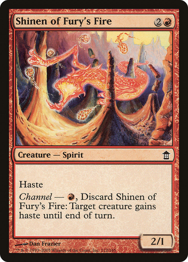 Shinen of Fury's Fire [Saviors of Kamigawa] Foil