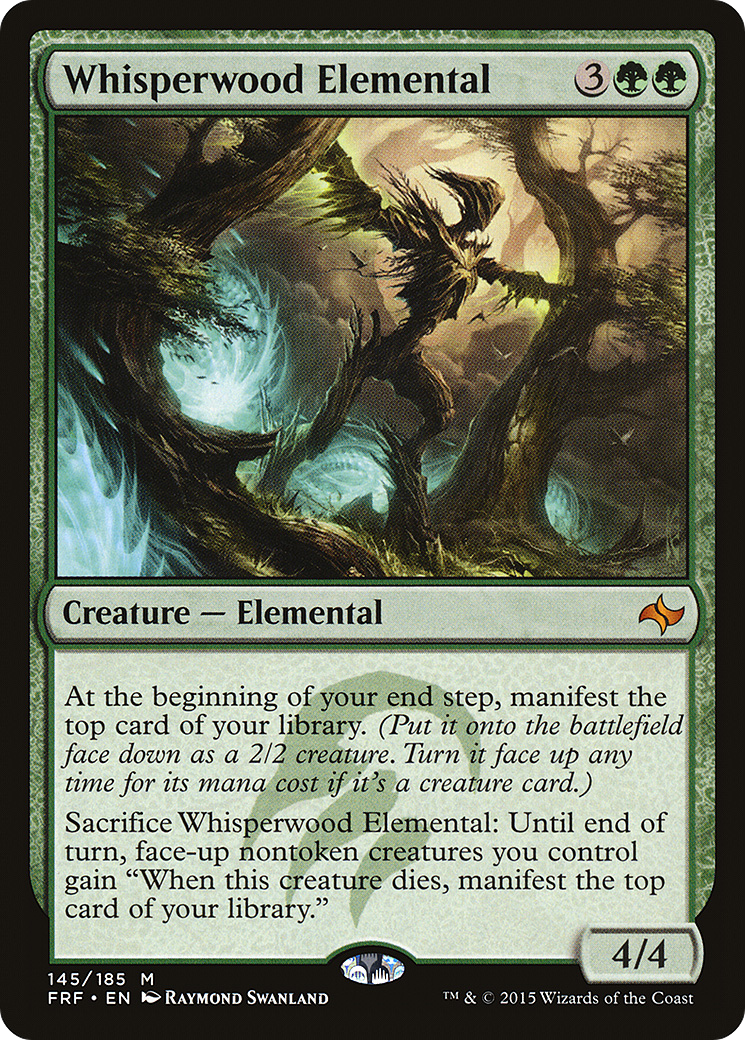 Whisperwood Elemental [Fate Reforged] Foil