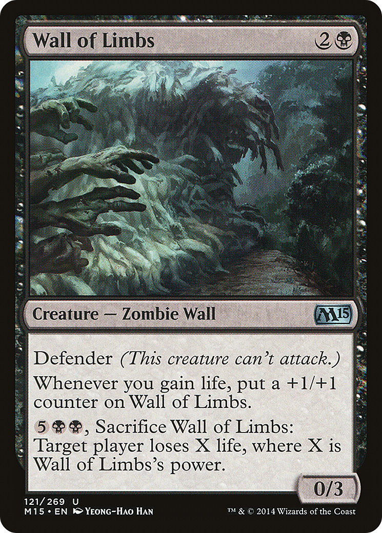 Wall of Limbs [Magic 2015] Foil