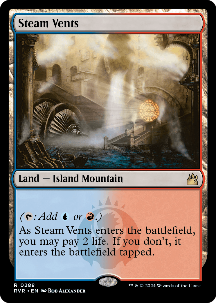 Steam Vents [Ravnica Remastered] Foil