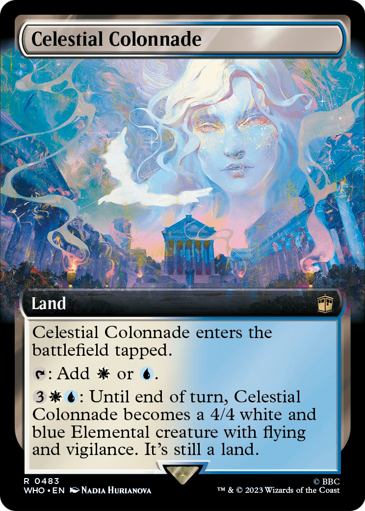 Celestial Colonnade (Extended Art) [Doctor Who] Foil