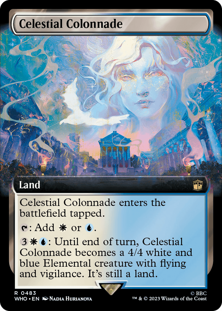 Celestial Colonnade (Extended Art) [Doctor Who] Foil