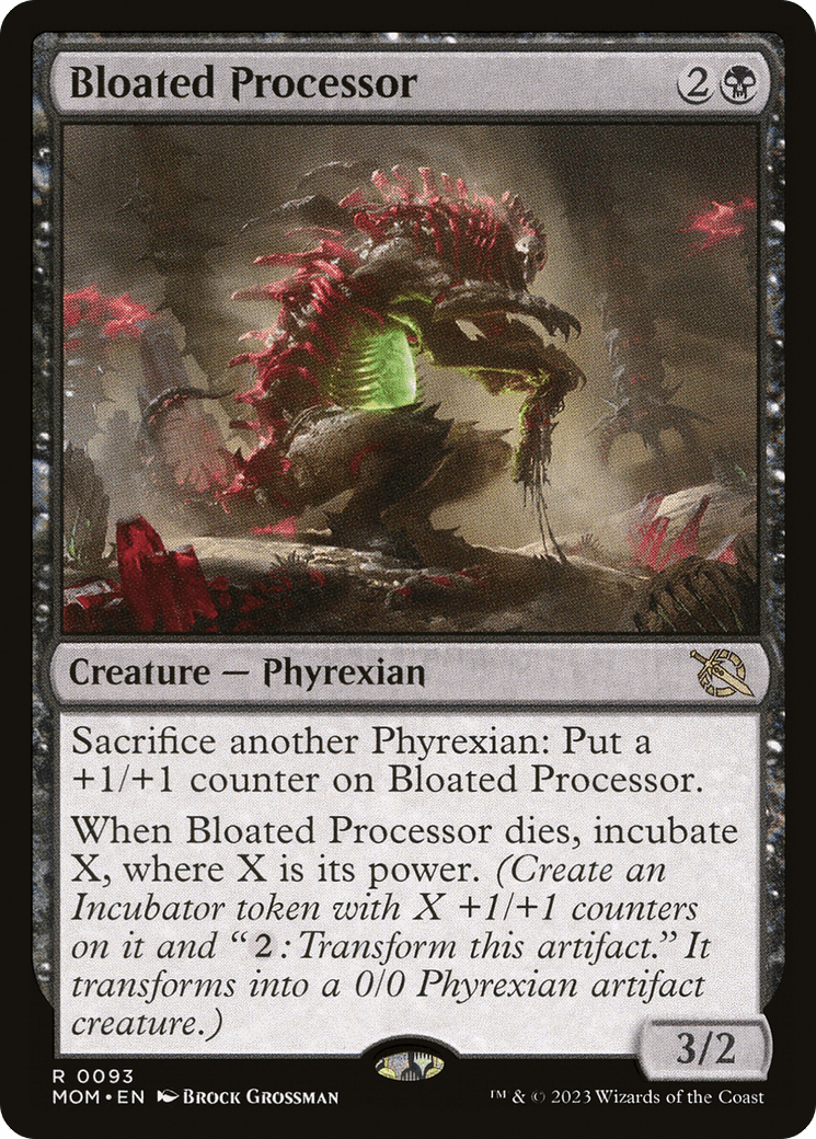 Bloated Processor [March of the Machine] Foil