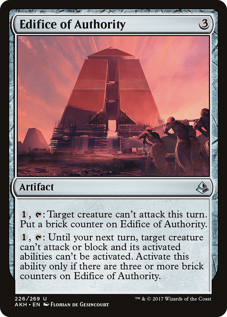 Edifice of Authority [Amonkhet] Foil