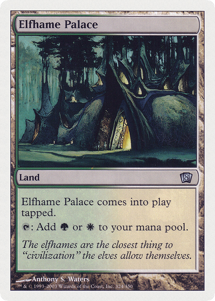Elfhame Palace [Eighth Edition] Foil