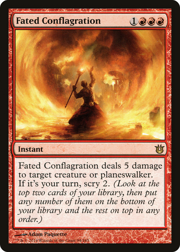 Fated Conflagration [Born of the Gods] Foil