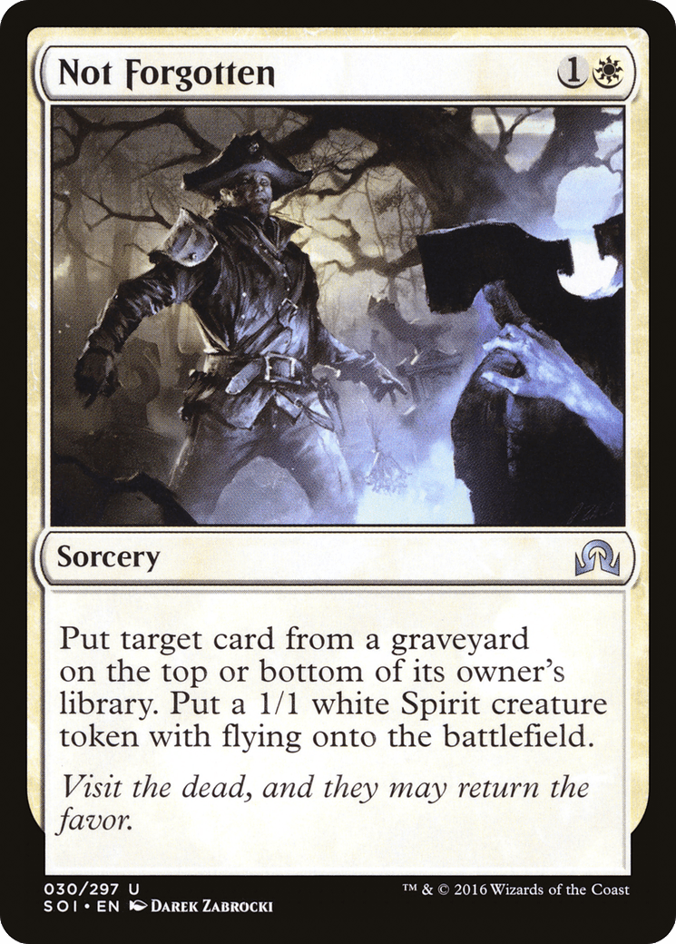 Not Forgotten [Shadows over Innistrad] Foil