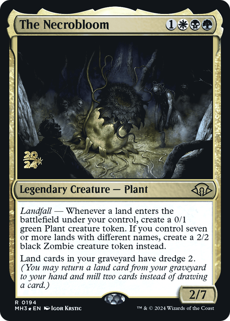 The Necrobloom [Modern Horizons 3 Prerelease Promos]