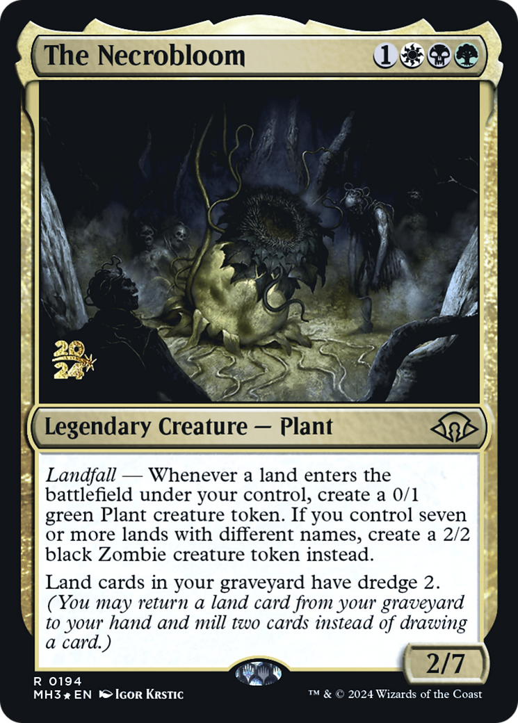 The Necrobloom [Modern Horizons 3 Prerelease Promos]