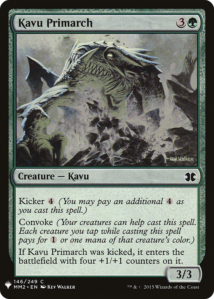 Kavu Primarch |  (MM2-146) [The List]