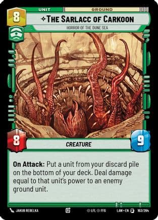 The Sarlacc of Carkoon - Horror of the Dune Sea |  (163/264)  [A Lawless Time]