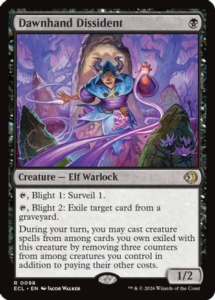 Dawnhand Dissident |  Foil (098) [Lorwyn Eclipsed]
