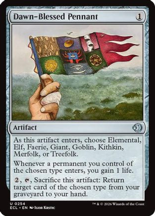 Dawn-Blessed Pennant |  (254) [Lorwyn Eclipsed]
