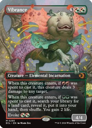 Vibrance (Borderless) |  (295) [Lorwyn Eclipsed]