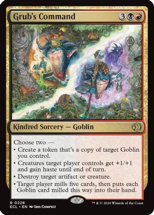 Grub's Command |  Foil (228) [Lorwyn Eclipsed]