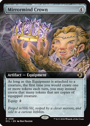 Mirrormind Crown (Extended Art) |  (381) [Lorwyn Eclipsed]