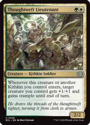 Thoughtweft Lieutenant |  Foil (246) [Lorwyn Eclipsed]