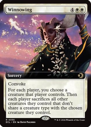 Winnowing (Extended Art) |  (355) [Lorwyn Eclipsed]