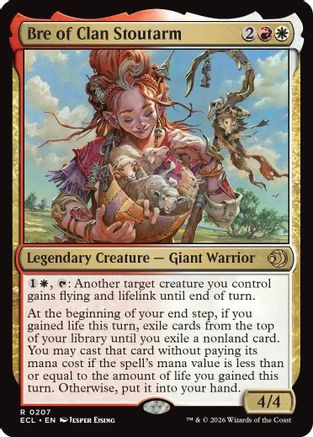 Bre of Clan Stoutarm |  (207) [Lorwyn Eclipsed]