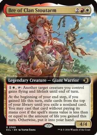 Bre of Clan Stoutarm (Extended Art) |  (369) [Lorwyn Eclipsed]
