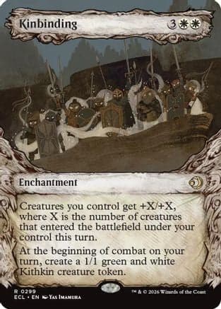 Kinbinding (Showcase) |  Foil (299) [Lorwyn Eclipsed]